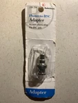 Radioshack Phono (rca) Female To Bnc Male Adapter Connector, 2780254 / 278-0254. Fixed Price $7.99.