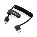 8k 2.1 Hdmi High Speed Braided Coiled Cable Straight To Right Angle For Atomos. Fixed Price $22.99.