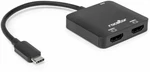 Rocstor - Y10a324-b1 Premium Usb-c To Dual Hdmi 4k 60hz, 1x. Fixed Price $51.95.