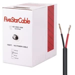 Fivestarcable 18/2 Gauge Low Voltage Cable Wire - 1000 Ft, 18 Awg, 2 Conducto.... Fixed Price $207.05.