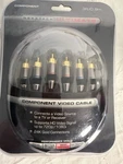 Nexxtech Ultimate Component Video Cable 6 Ft/1.8m Connects To Tv / Receiver 24k. Fixed Price $25.00.