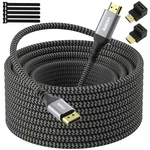 4k Displayport To Hdmi Cable - 20ft, High Speed Active, Supports 60hz, 2k 120. Fixed Price $40.77.