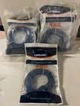 Lot Of 11 Intellinet Cat6 Patch Cable Utp 14ft Blue 343305 Molded New Nib. Fixed Price $20.00.