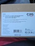 C2g Universal 4k Hdmi Adapter Ring With Color Coded Mini 757120298786. Fixed Price $50.00.