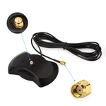 Superbat Wi-fi Antenna Magnetic Stand Base Rp Sma Connector 10ft Extension Cable. Fixed Price $11.99.
