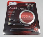 Member's Mark 2 Ultra Hd 4k Hdmi Cables Twin Pack 9 Ft. Fixed Price $16.99.