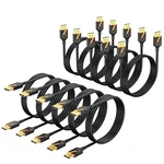 Displayport Cable 6 Feet, 10-pack Gold-plated Dp To Cables 4k 60hz, 2k 165.... Fixed Price $71.04.