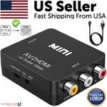 Rca To Hdmi Converter Adapter Av 1080p For Tv Audio Video Composite Cvbs Av2hdmi. Fixed Price $9.69.