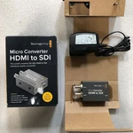 Blackmagic Design Convcmic/hs/wpsu Micro Converter Hdmi To Sdi With Power Supply. Fixed Price $45.00.