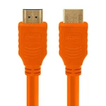 High Speed 1.5ft Orange Hdmi Cable 4k 3d Audio Return Support Lifetime Warranty. Fixed Price $12.49.