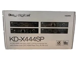 Key Digital Kd-x444sp 4k 18g Hdmi Over 50m Cat5e/6 Extender Set. Fixed Price $199.00.