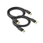 Qvs 6ft Display Port Male To Digital A/v Cable With Latches. Fixed Price $32.39.