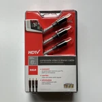 Rca 6ft Red White Yellow Composite Stereo Audio Video Av Cable Heavy Duty. Fixed Price $14.95.