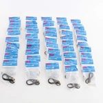 50 Leviton 18" Coaxial Video Cables W/ Gold Plug Ends F-type C5851-1go. Fixed Price $74.09.