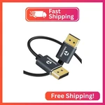 Thsucords Displayport Cable 1.6ft, Certified Ultra Slim & Thin 8k 4k Display Por. Fixed Price $9.61.