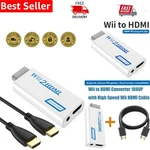 Snllmzi Hdmi Adapter For Wii - Supports All Modes With Audio Jack. Fixed Price $9.99.