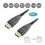 Siig Displayport 1.2 Fiber Optical Cable - Aoc (4k 60hz, 21 Gbps) 30m. Fixed Price $199.99.