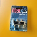 (an) ***qty 5*** Leviton C5004 4-way 75 Video Coax ***free Shipping***. Fixed Price $16.71.