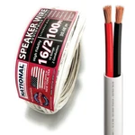 National Wire&cable - 16/2 Audiophile Speaker 100 Ft, 16-gauge 2 Conductors. Fixed Price $73.22.