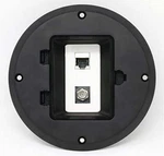 Riteav Cat6 Shielded Ethernet Coax Cable Tv Floor Box Black. Fixed Price $165.30.