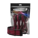 Cablemod 8+8 Series Pro Modflex Sleeved Cable Extension Kit Black + Red. Fixed Price $71.90.