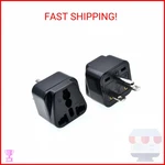 Tekit Black Nema 6-15p Universal Plug Adapter 110-250v 15a,universal World To No. Fixed Price $12.46.