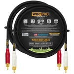 Worlds Best Cables 3 Foot Rca Cable Pair - Wbc-pro-locap Low-capacitance. Fixed Price $67.78.