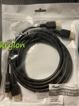2 Pack Rosewill Hdmi 1.4 1.3 Cables 6 Ft 1080p 1440p Hd 10.2 Gbps Support Retail. Fixed Price $20.00.