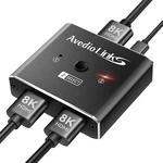 Avedio Links 8k Hdmi 2.1 Switch 4k 120hz 60hz, Splitter 2 In 1 Out. Fixed Price $12.99.