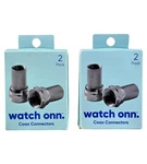 Onn Coax Twist-on Rg6 F Audio/video Connectors 2-pack Of 2=4. Fixed Price $13.99.