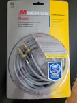 2 Monster Cable M500v 4m (13ft) (lot Of 2) Composite Video New Nib Hi Rez. Fixed Price $13.99.