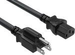 Cable Leader 6ft 14awg Computer Power Cord, Nema 5-15p To Iec C13 6ft, Black. Fixed Price $22.00.