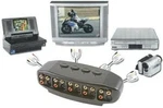 Rca Audiovox Dh4vs 4 Source Audio/video Switcher. Fixed Price $16.50.