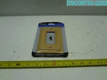 Amerelle Decor Baker Unfinished Wood 1 Rocker Wallplate 070686201589. Fixed Price $6.88.
