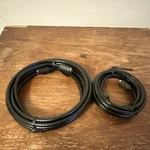 Spectrum Coaxial Cable F Male To 1:1 Connection Black F-type Connectors. Fixed Price $22.00.