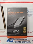 J5 Create Jca465 8k Usb-c To Dual Hdmi Display Adapter - For Macos Or Windows. Fixed Price $22.55.