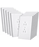 Bates Duplex Wall Outlet Covers - 10 Pack, White Plates. Fixed Price $28.44.