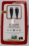 New Ge 24148 Hdmi Cable / Cord Black Sealed 6 Ft General Electric Up To 1080p. Fixed Price $8.99.