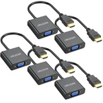 Hdmi To Vga Adapter 5-pack, Computer Monitor (male Female) Ada.... Fixed Price $38.59.