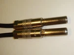 2 Patch Cables Belden 8263 2ft - Adc R3v With Cp-1041 Ends. Fixed Price $19.65.