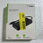 Belkin Usb-c 4 In 1 Video Adapter To Hdmi Vga Dvi Displayport Black Avc003btbk. Fixed Price $22.99.
