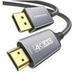 4k Displayport To Hdmi Cable 6ft, Uni-directional Only, Dp 1.2 (source). Fixed Price $13.99.