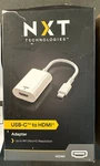 Usb-c To Hdmi Adaptor Nxt Technologies - Up 4k Ultra Hd Resolution Open Box!. Fixed Price $3.00.