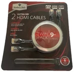 Member's Mark 2 Ultra Hd 4k Hdmi Cables Twin Pack 9 Ft. Fixed Price $12.40.