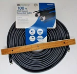 Utilitech Rg6 Coaxial Grounded Cable 100 Ft 0737227 #8xs. Fixed Price $3.39.