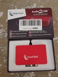 Clearclick Audio2usb 2.0 Audio Capture Live Streaming Device 2nd Gen Red. Fixed Price $29.99.