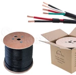 Outdoor Speaker Cable Direct Burial Audio Wire 12/2 14/2 14/4 16/2 16/4 Awg Lot. Fixed Price $61.39.