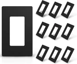Elegrp 1-gang Screwless Decorative Wall Plates, Standard Size Unbreakable Thermo. Fixed Price $24.47.