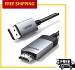 Ugreen Braided Uni-directional 4k 60hz Displayport 1.2 To Hdmi 2.0 Cable. Fixed Price $36.99.