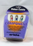 Arista Component Video Cable 12 Foot 24k Gold Plated Connectors Factory Sealed. Fixed Price $8.00.